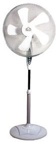 dcg Ve1655 B Ventilatore A Piantana Da Terra A Pale Ø 50 Cm Oscillante 3 Velocità Colore Nero - Ve1655 B