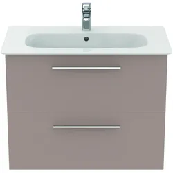 Ideal Standard i.life A Waschtisch-Paket, 840x460x645mm, Griff chrom, K8743NH, Farbe: Greige