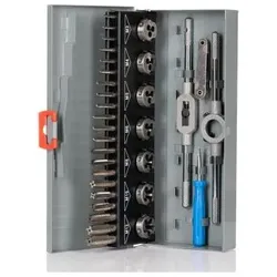 RS PRO, Gewindeschneider + Gewindebohrer, HSS Gewindeschneider Satz, 32-teilig Gewind
