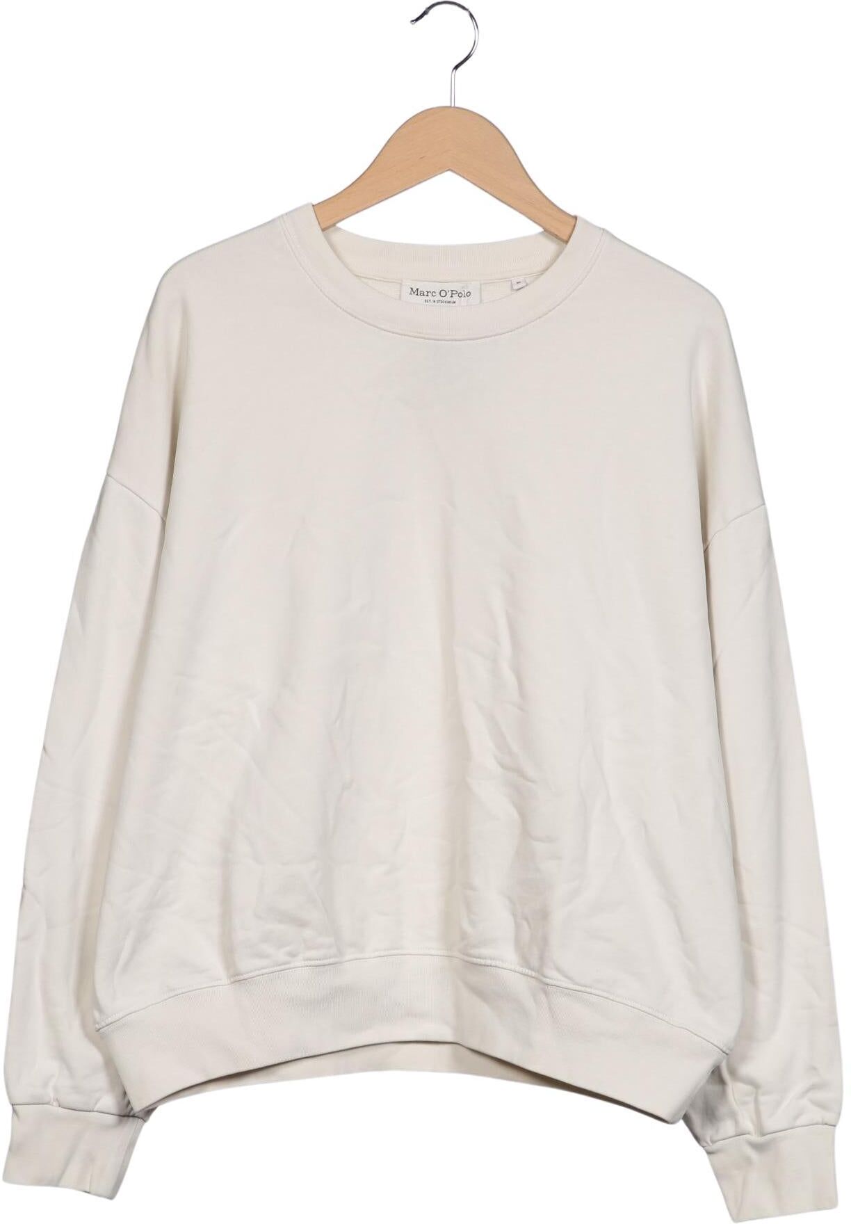 Marc O' Polo Sweater, Cremeweiß, Gr. XL, Baumwolle - Second Hand