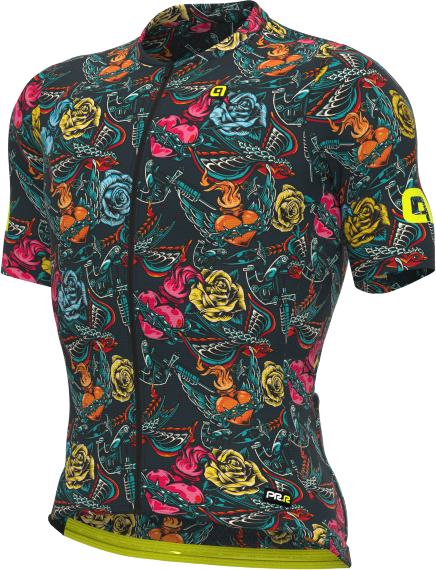 ALE' Maglia ciclismo  PR-R TATTOO grigio