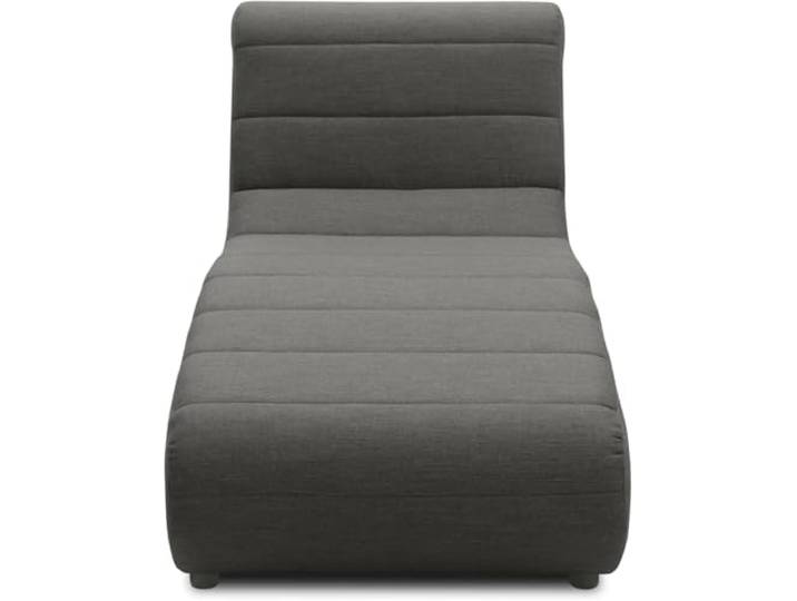 DOMO. collection Outdoor Longchair Element Borkum, wetterfest, anthrazit Longchair Element in wetterfester Ausführung, flexibel mit weiteren Modulen kombinierbar, 73 x 152 x 80 cm (BxTxH)