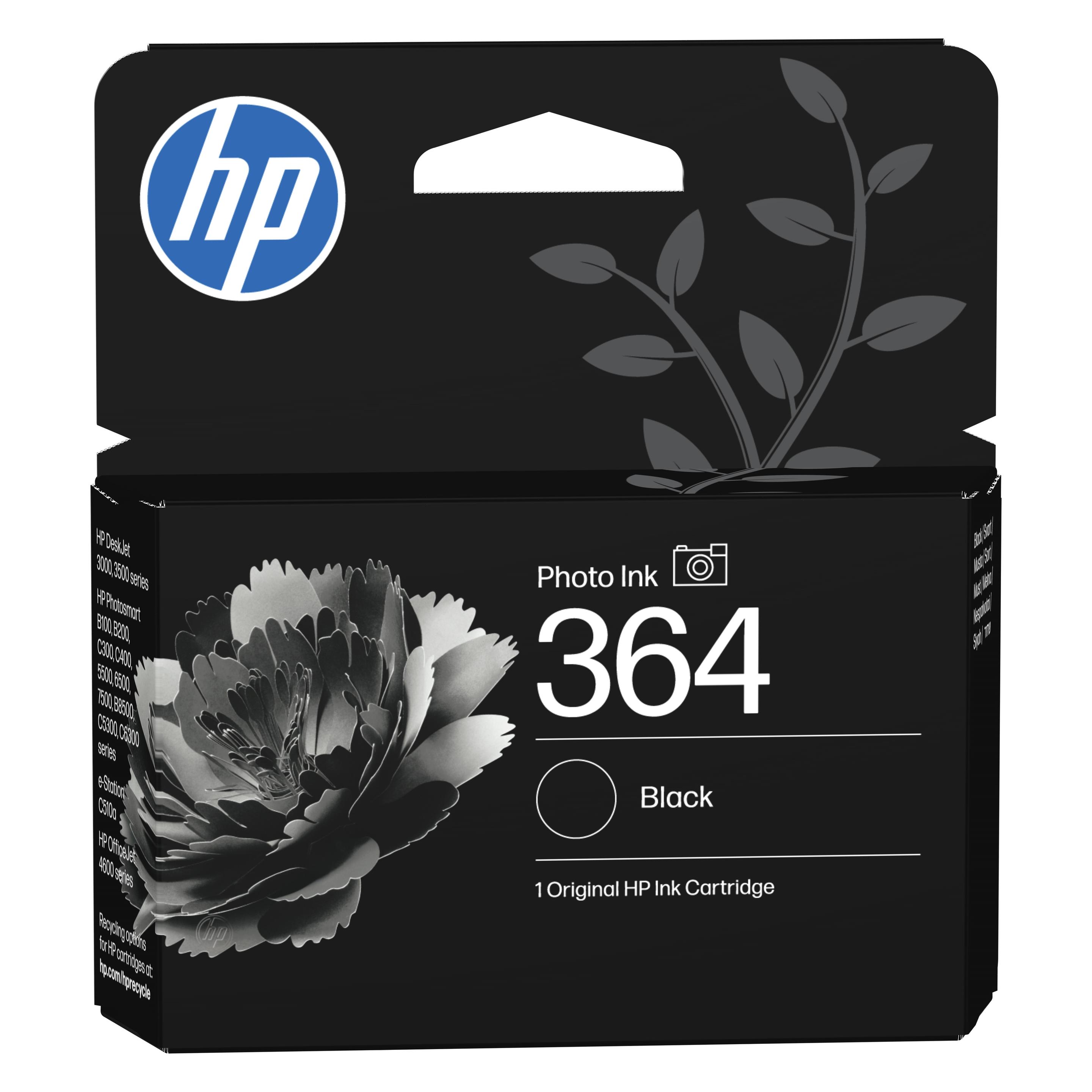 HP 364 Photo Original Ink Cartridge (BK) (CB317EE)