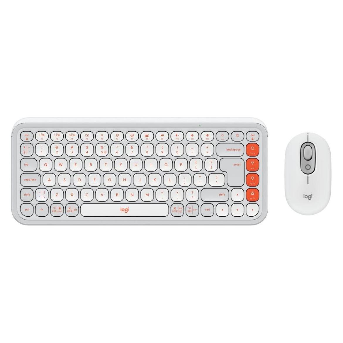 Logitech Pop Icon Combo Mouse And Kb (US, Kabellos) (920-013141)