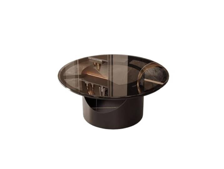 ksjdieunf Couchtisch Couchtisch Aus Glas Rund Kleine Wohnung Kleiner Tisch Glasoberfläche Wohnzimmer Home Office Tische for Wohnzimmer