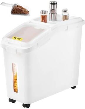 Tools, Home & Hobby Airtight Rice Storage Container With Wheels & Scoop Pet Food Storage Bin Airtight Rice Storage Container With Wheels & Scoop Pet Food Storage Bin