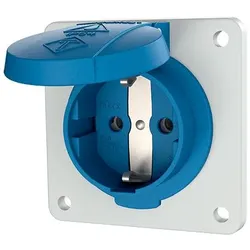 Mennekes 11011F SCHUKO blau, 16A2p+E 230V, IP54