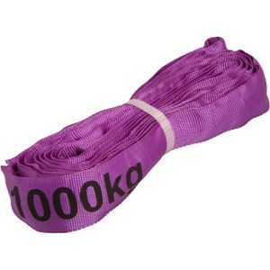 Conacord Rundschlinge 521419, Umfang 4 m, 2m Länge, EN 1492-2, violett, Traglast 1 Tonne