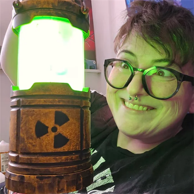 Discount Dollar Deals Mini Nuclear Reactor Lantern Toy Handheld Doomsday Simulation Light Mini Nuclear Reactor Lantern Toy Handheld Doomsday Simulation Light