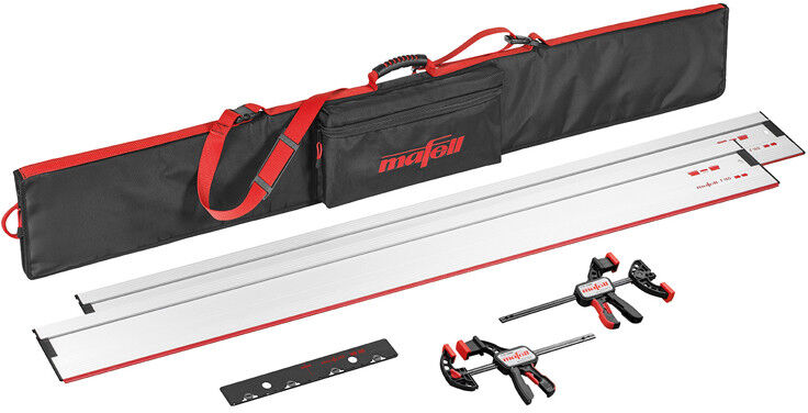 MAFELL Lot de 2 rails de guidage F160 avec housse - 209591