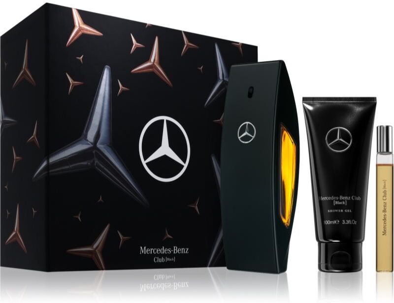 Mercedes-Benz Club Black coffret cadeau pour homme 1 pcs