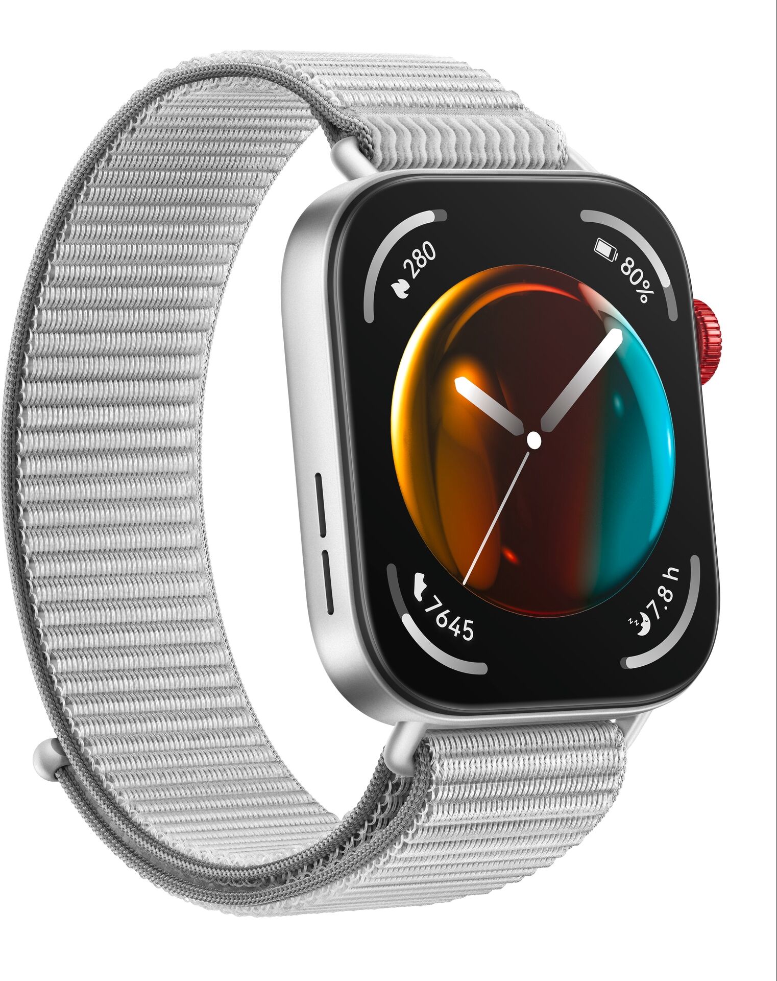Smartwatch HUAWEI "WATCH FIT 3, 4,62 cm (1,82 Zoll) AMOLED-Display", grau (grau, grau), Smartwatches, 1,82 ″, Smartwatch, Herzfrequenz-Monitoring, SpO2, Atemübungen grau, grau 1,82 ″