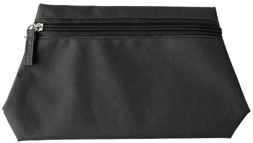 Trousse de toilette publicitaire en polyester Bonnie polyester noir