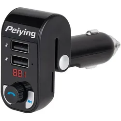 Peiying, Autoradio Zubehör, Auto-FM-Modulator mit Bluetooth