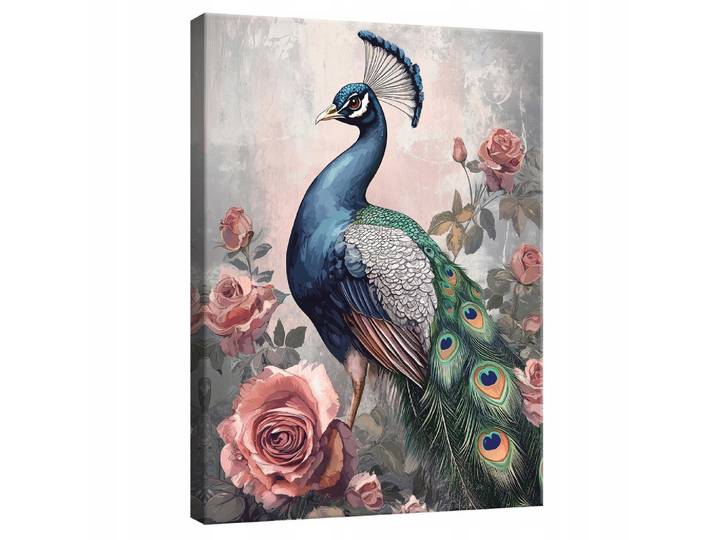 LEINWANDBILD Kran Natur Vogel Modern 60x40