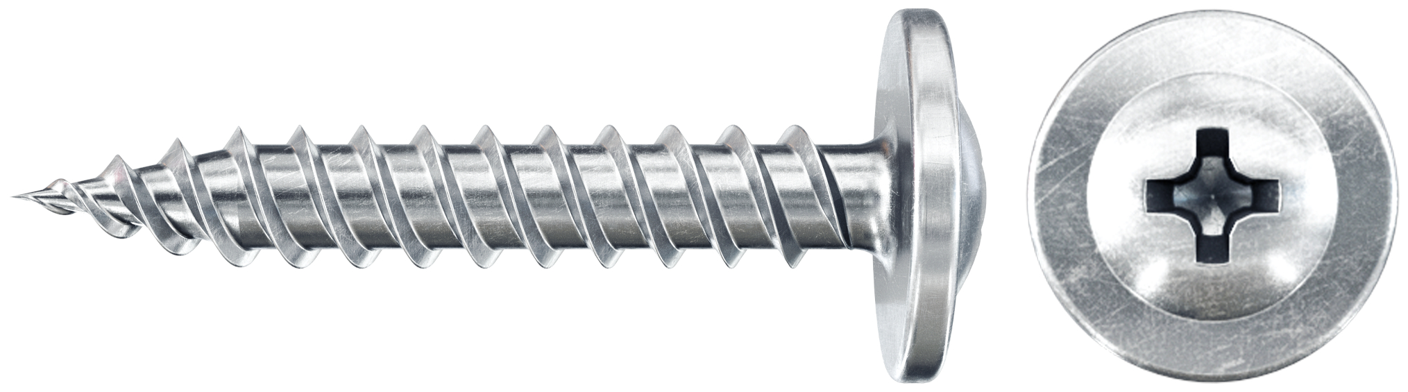 fischer Deutschland Vertriebs GmbH fischer Profilverbinderschraube 4,2 x 13 Halbrundkopfblauverzinkt Vollgewinde Kreuzschlitz PH 040456