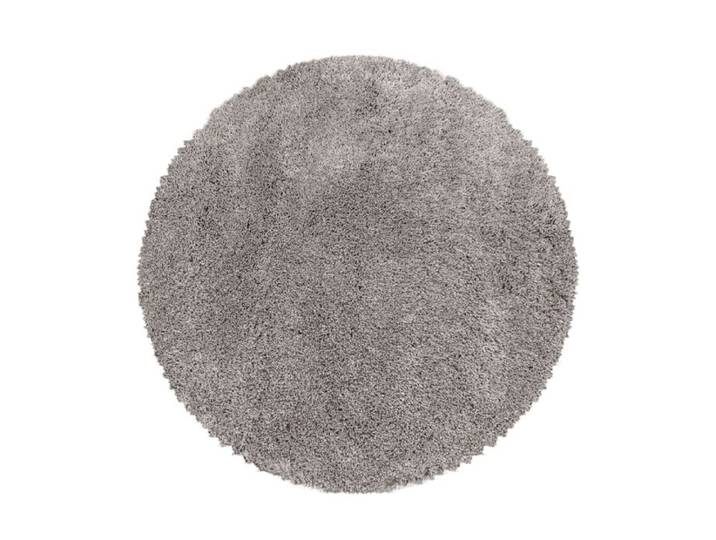 Carpetsale24 Tapis Shaggy unicolore Beige Tapis 160 cm Rond Tapis Salon Chambre Doux à Poils Longs