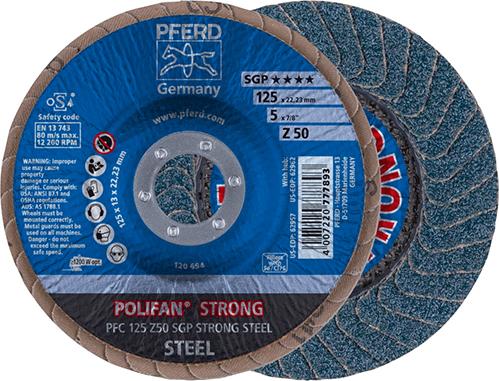 PFERD Fächerschleifscheibe Z SGP STRONG STEEL POLIFAN