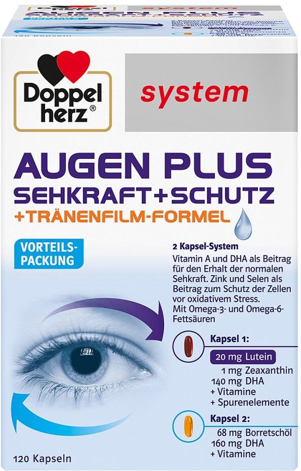 Doppelherz system AUGEN PLUS SEHKRAFT + SCHUTZ