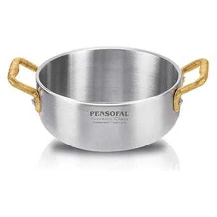 Pensofal 4914-E Academy Class Saucepan With Cast Brass Handles 14cm (Kochtopf, Aluminium) (PEN4914-E)