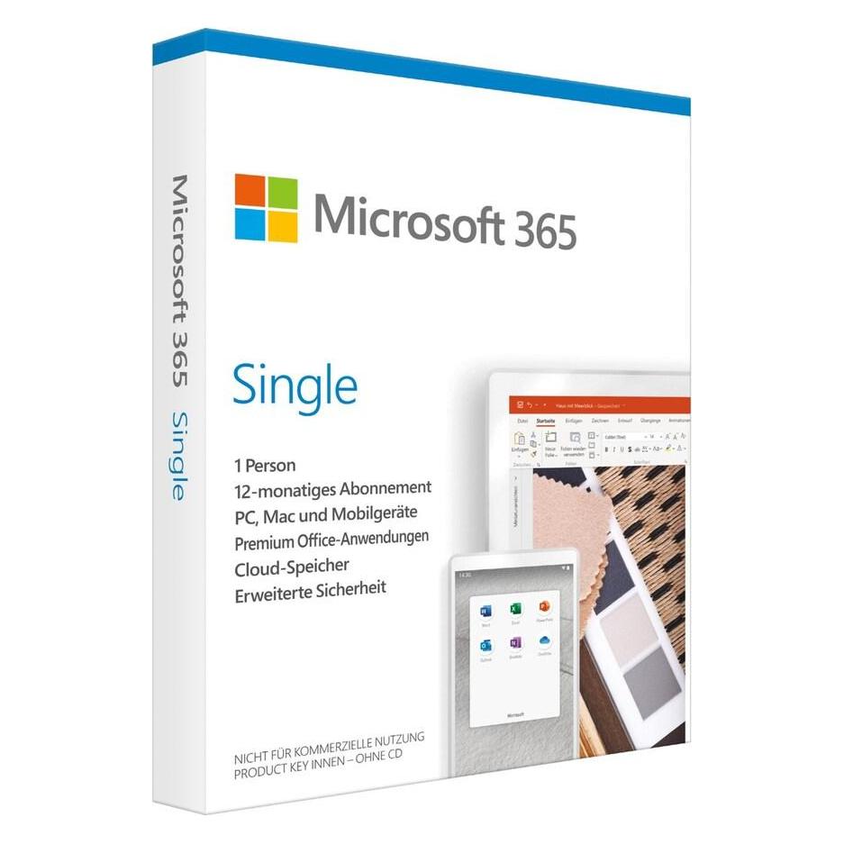 Microsoft 365 Single (1 User, 12 Monate) (EP2-32444)