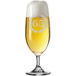 Luxentu Biertulpe Pilsglas 360 ml - 65. Jubiläum