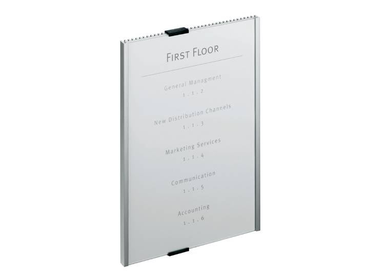 Plaque professionnelle personnalisée Infosign 21 x 29,7 cm