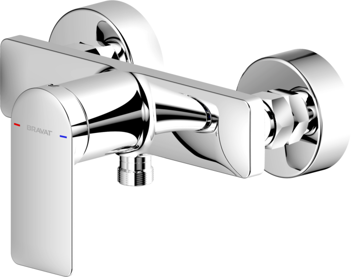 Bravat Milano Duscharmatur 3564042 Aufputz, chrom