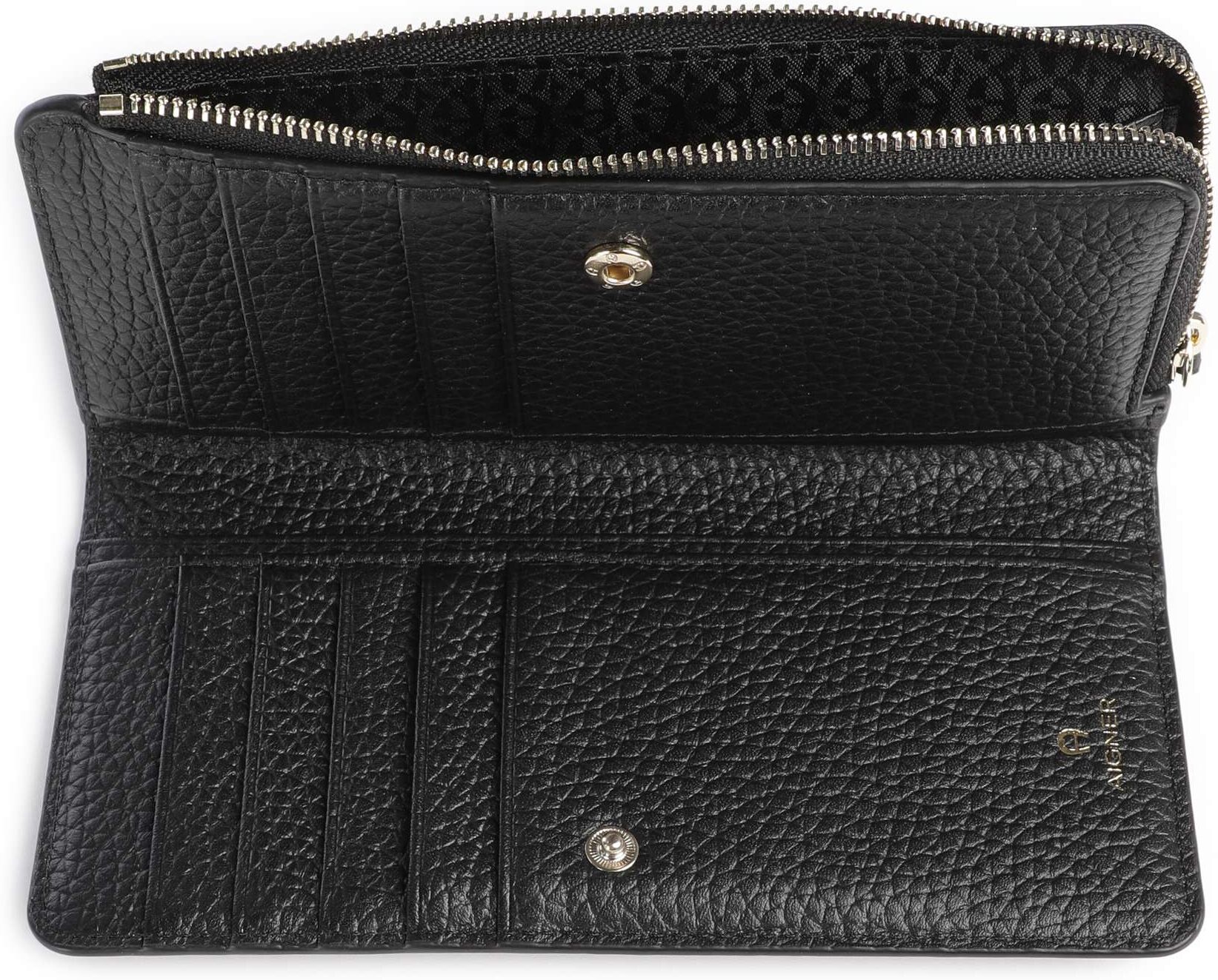 Aigner Carré Soft Geldbörse, schwarz