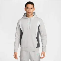NIKE Sportswear Swoosh Air Fleece Hoodie Herren 025 - photon dust/iron grey/white XXL