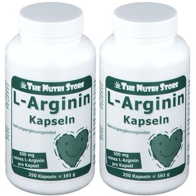 L Arginin 500Mg x2 2x250 St Kapseln