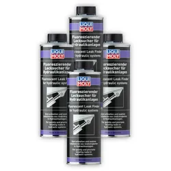 4x Lecksucher LIQUI MOLY 3404 Fluoreszierender Lecksucher Hydraulikanlagen 500ml