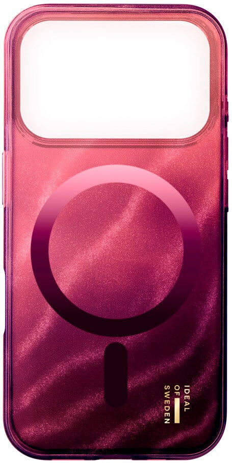 iPhone 17 Pro iDeal Of Sweden Clear Cover - MagSafe Kompatibel - Cherry Lacquer