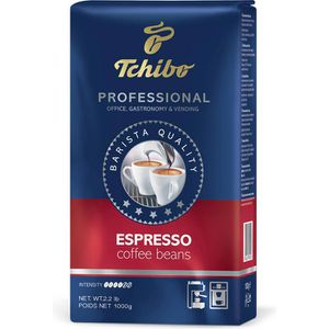Tchibo Kaffee Professional Espresso, ganze Bohnen, Arabica & Robusta, 1 kg