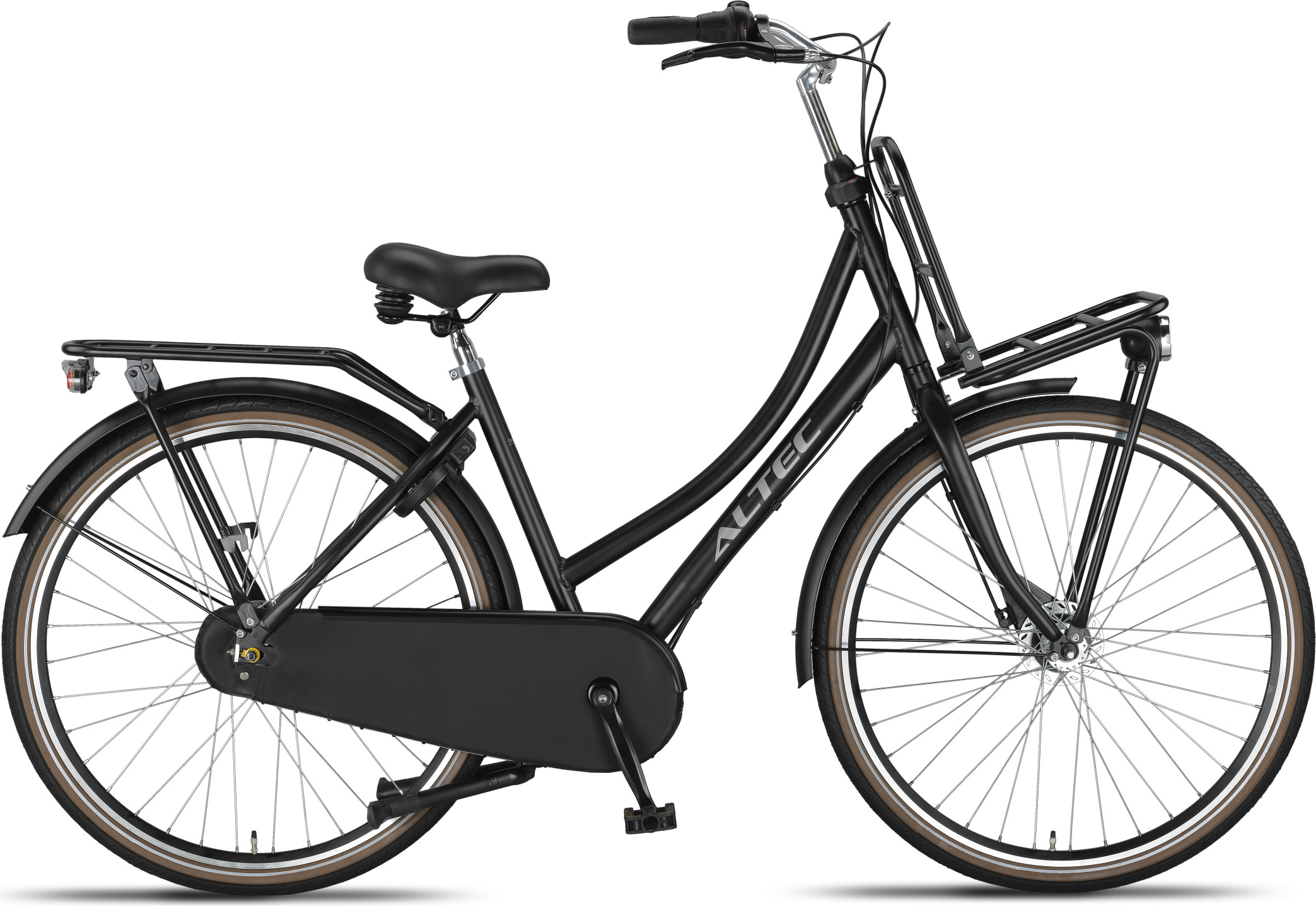 Image 28 Zoll 57 cm Damen 7G Rollerbrakes Mattschwarz