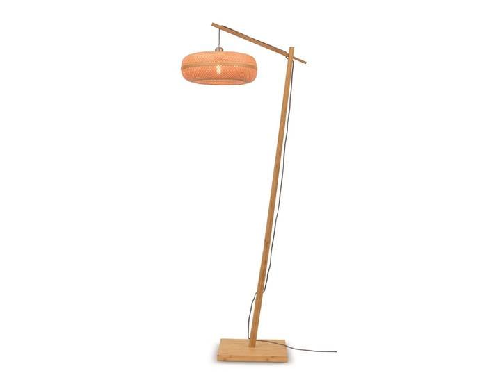 GOOD&MOJO - Lampadaire Palawan - Bambou - 68x40x176cm pour salon\, chambre à coucher