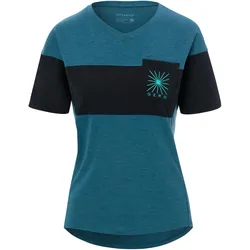 Giro, Damen, Velotrikot, W Ride Jersey (XS), Blau, XS