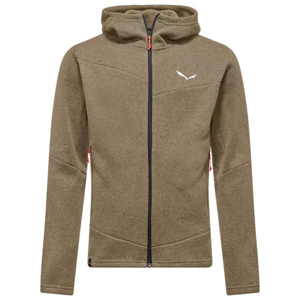 Salewa - Puez Rocca PL HD Jacket - Fleecejacke Gr 48 beige/braun