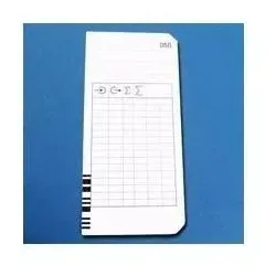 Bürk, Stempel, STEMPELKARTE TYP 2-4 F. K875