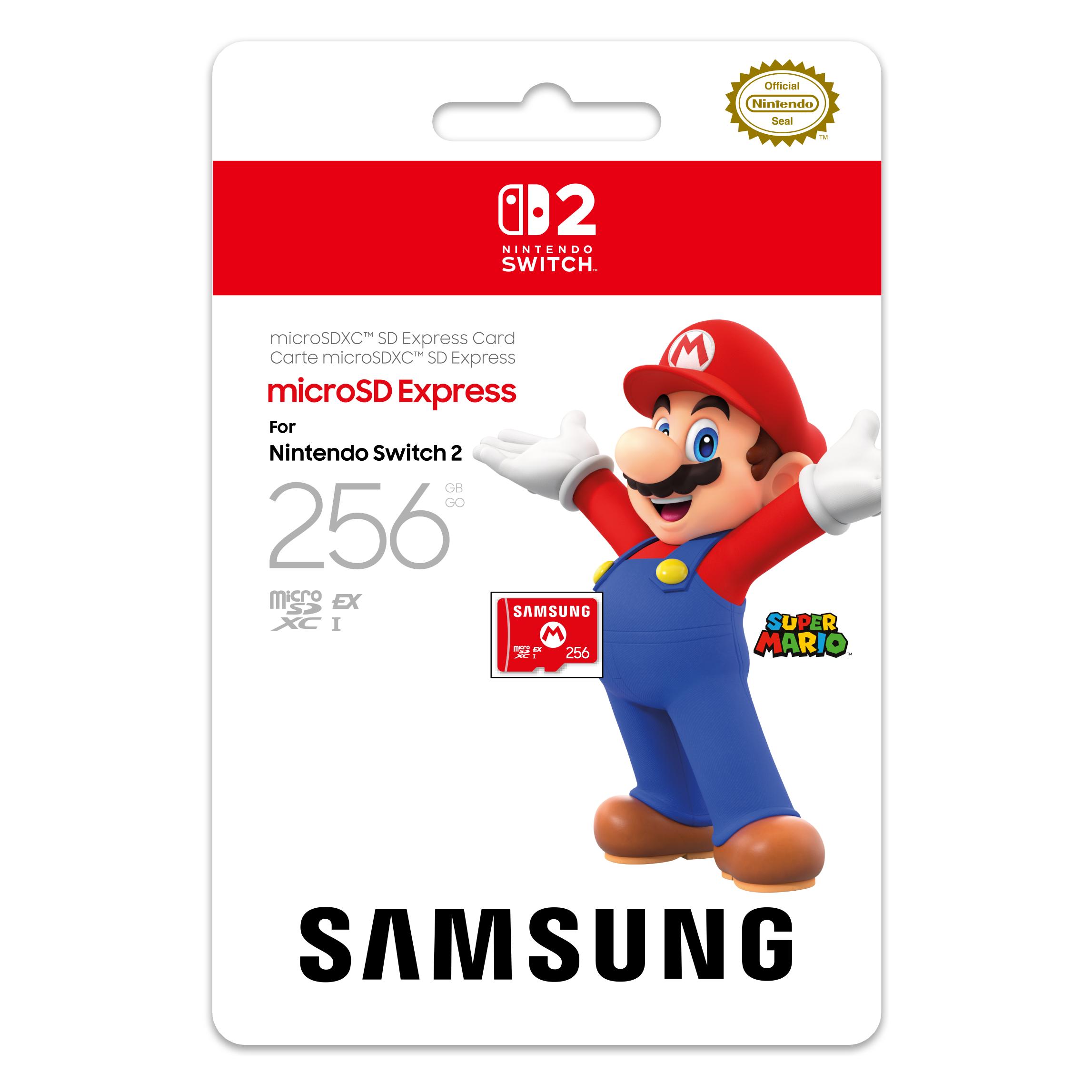 Nintendo Samsung microSD Express Card (256 GB, microSD Express, U3, UHS-I) (10016156)
