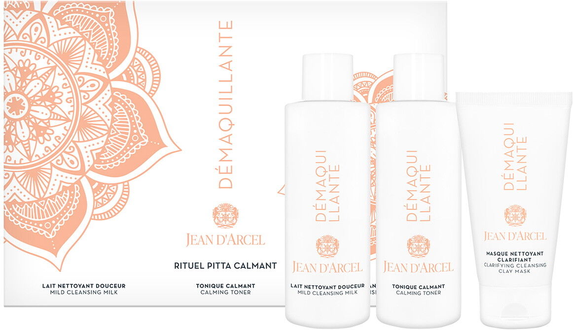 300ml JEAN D´ARCEL Rituel Pitta Calmant (Milk 125ml + Tonic 125ml + Mask 50ml)