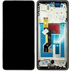 Motorola Moto G86 LCD Display Original - Spellbound Black (Display, Motorola Moto G86), Mobilgerät Ersatzteile, Schwarz