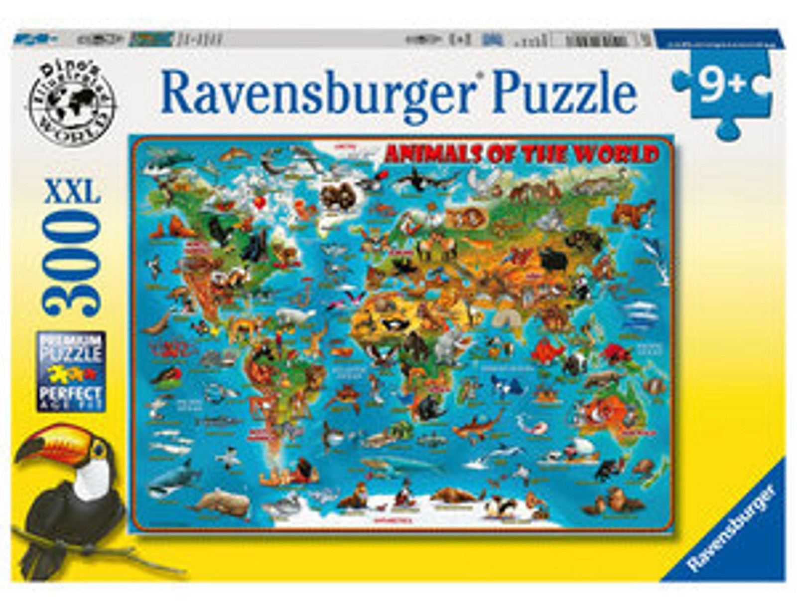 Ravensburger Puzzel Dieren van over de hele wereld