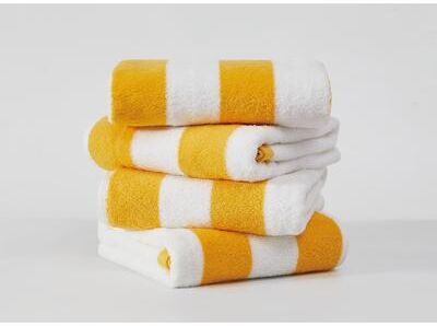 Oceanfront Resort Classic Cabana 4 PACK Beach Towel