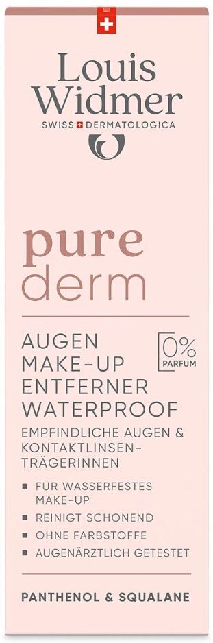 Louis Widmer purederm Augen-Make-up-Entferner wasserfest o.p