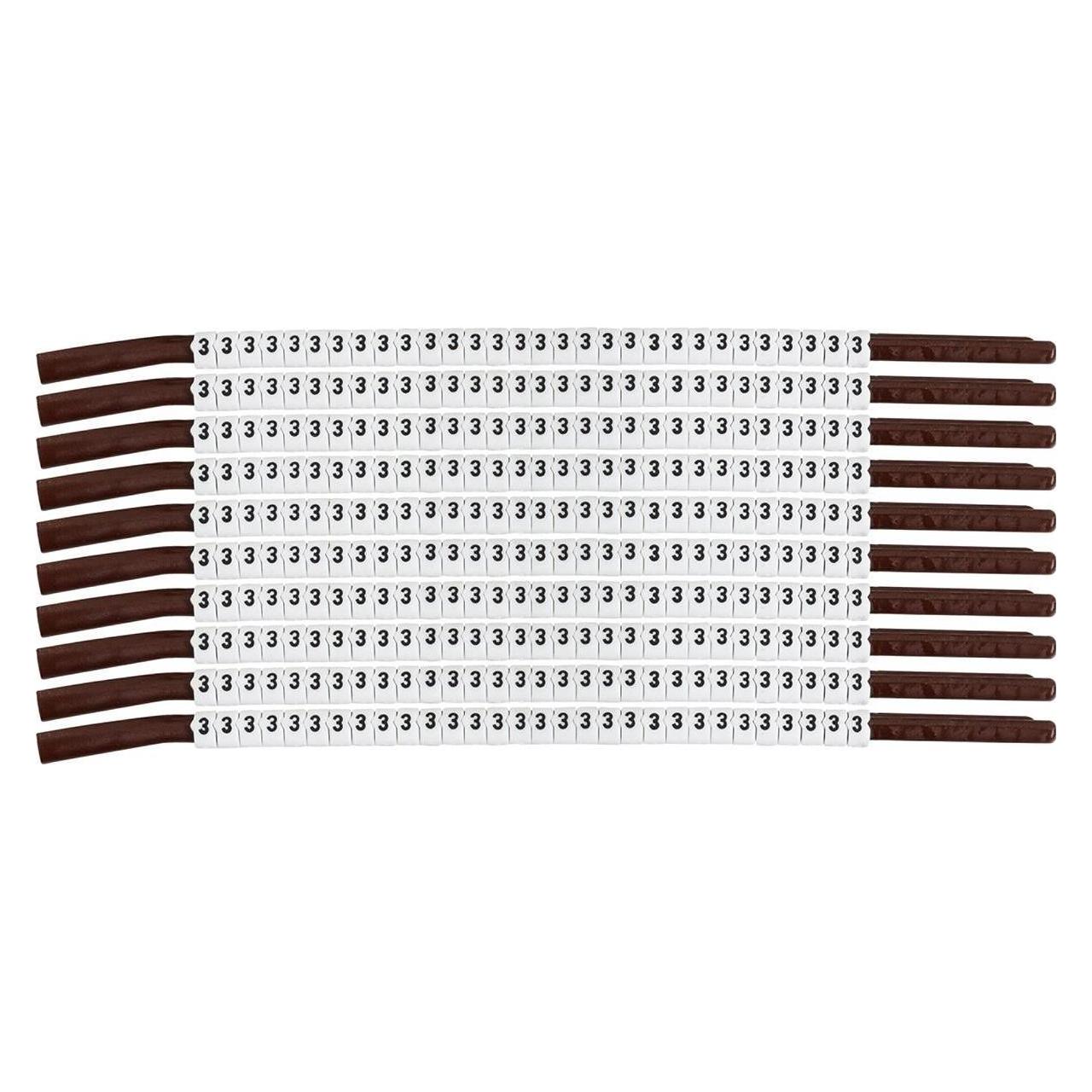 Brady ClipSleeve Kabelkennzeichnungen, Grösse 15 (133903)