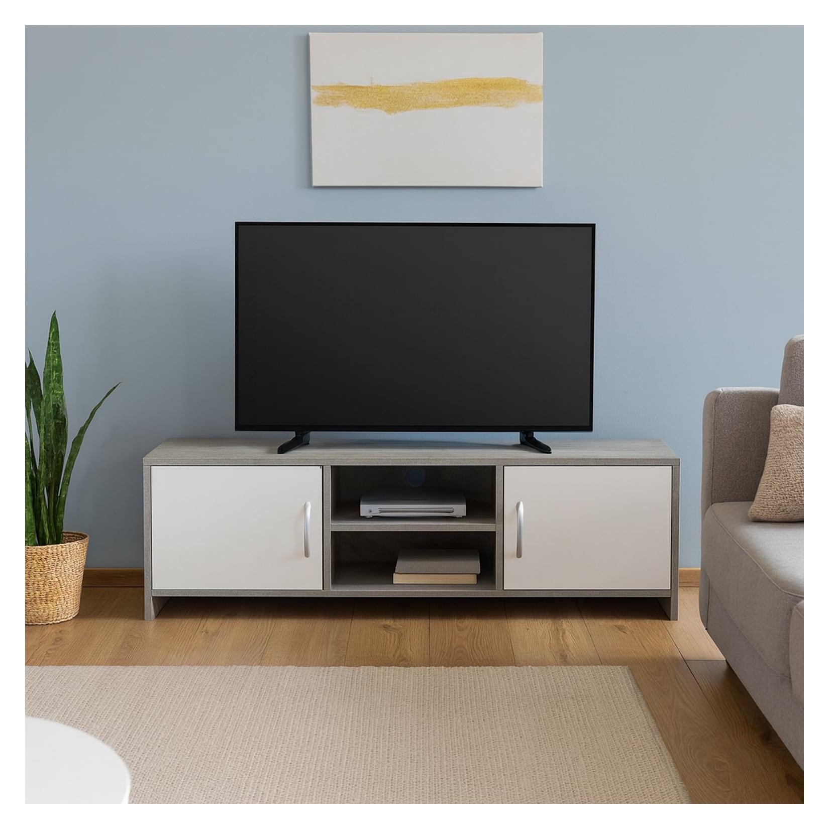 HTI-Living TV-Schrank Thekla Beton/Weiß