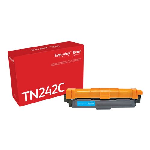 Xerox Everyday Cyan Toner ers. Brother TN242C