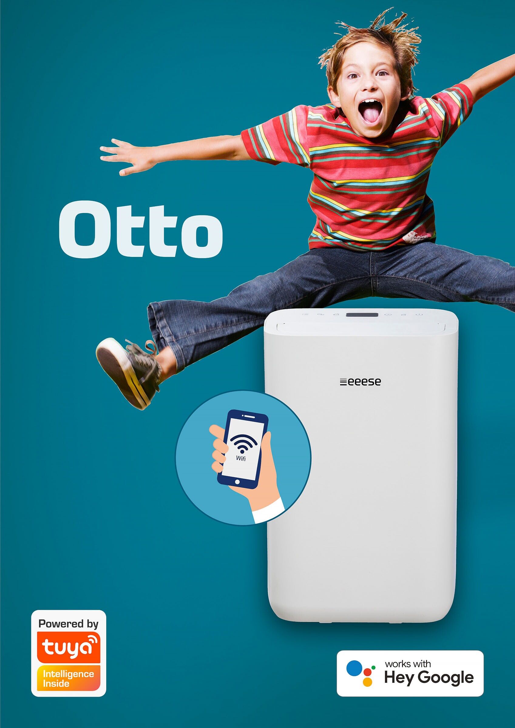 Eeese Avfuktare Otto, Wi-Fi, 13 l