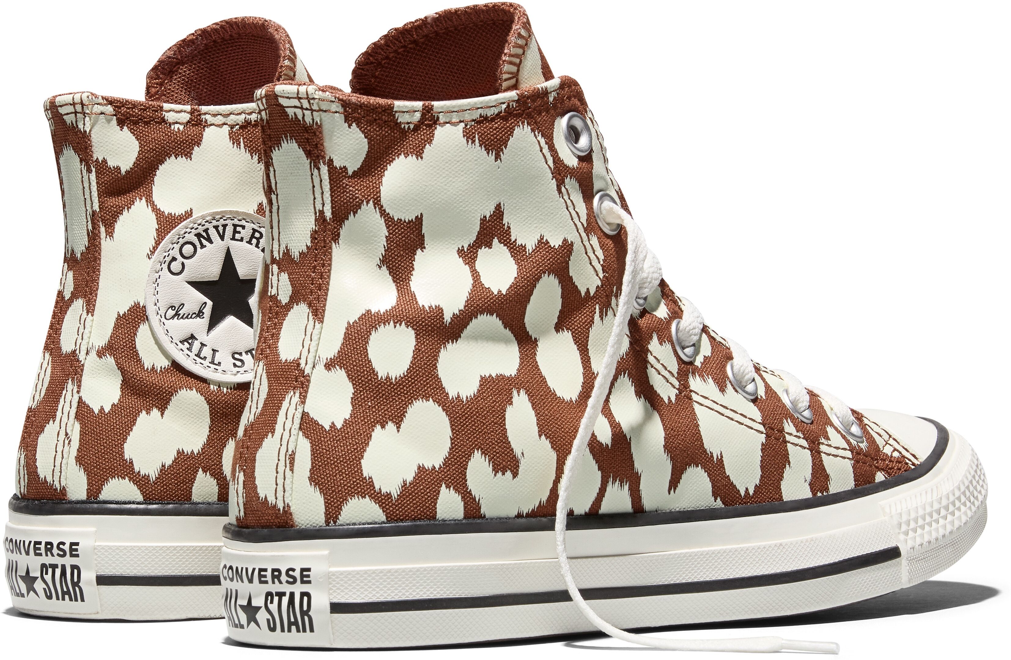 Sneaker CONVERSE "CHUCK TAYLOR ALL STAR COW PRINT", Damen, Gr. 38, unearthed, egret, unearthed, Textil, Schuhe Sneaker unearthed, egret, unearthed 38